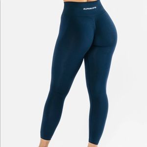 Alphalete Amplify Leggings Tuxedo Blue